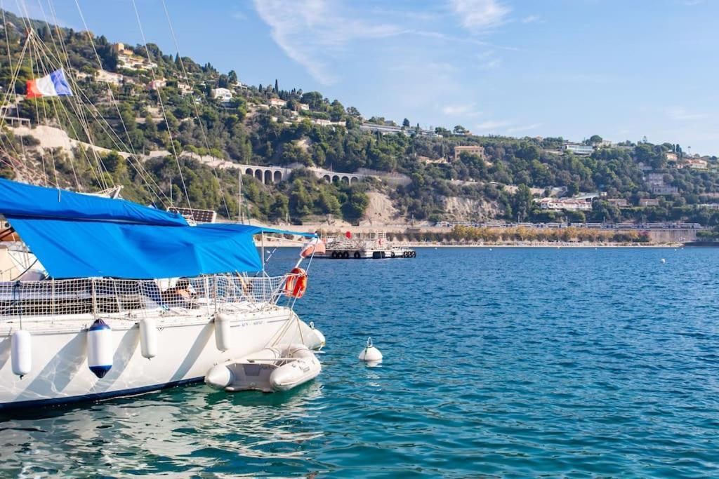 #40 Bright Sea View Suite For 6 2Mins Walk Port & Sea Вільфранш-сюр-Мер Екстер'єр фото