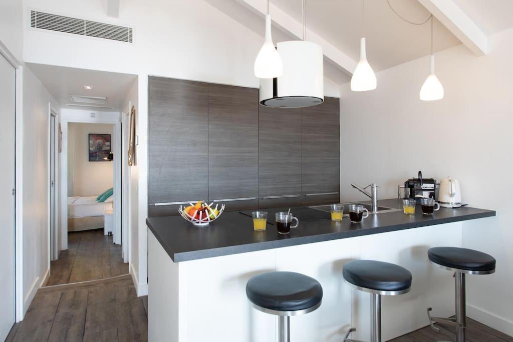 #40 Bright Sea View Suite For 6 2Mins Walk Port & Sea Вільфранш-сюр-Мер Екстер'єр фото