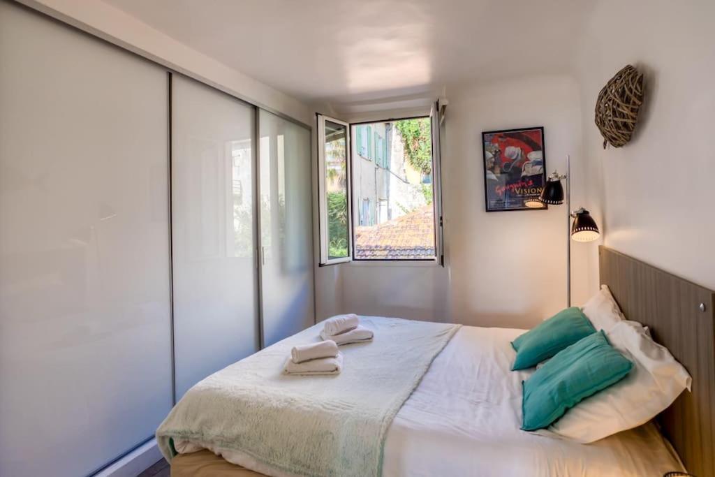 #40 Bright Sea View Suite For 6 2Mins Walk Port & Sea Вільфранш-сюр-Мер Екстер'єр фото